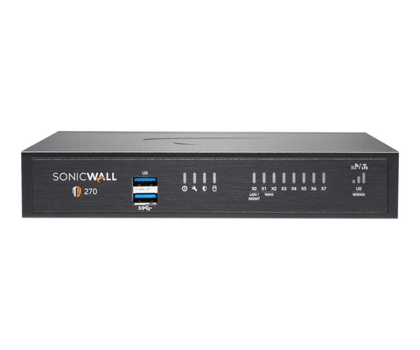 SonicWall TZ270 3 Year Secure Upgrade Plus Advanced Edition Wireless-AC Firewall (02-SSC-6859)