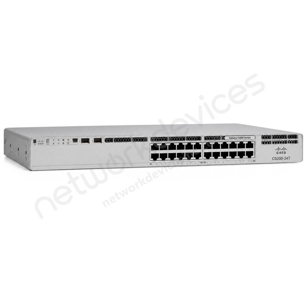 Cisco Catalyst C9200-24T-A 24-Port 1G Data Switch, Network Advantage