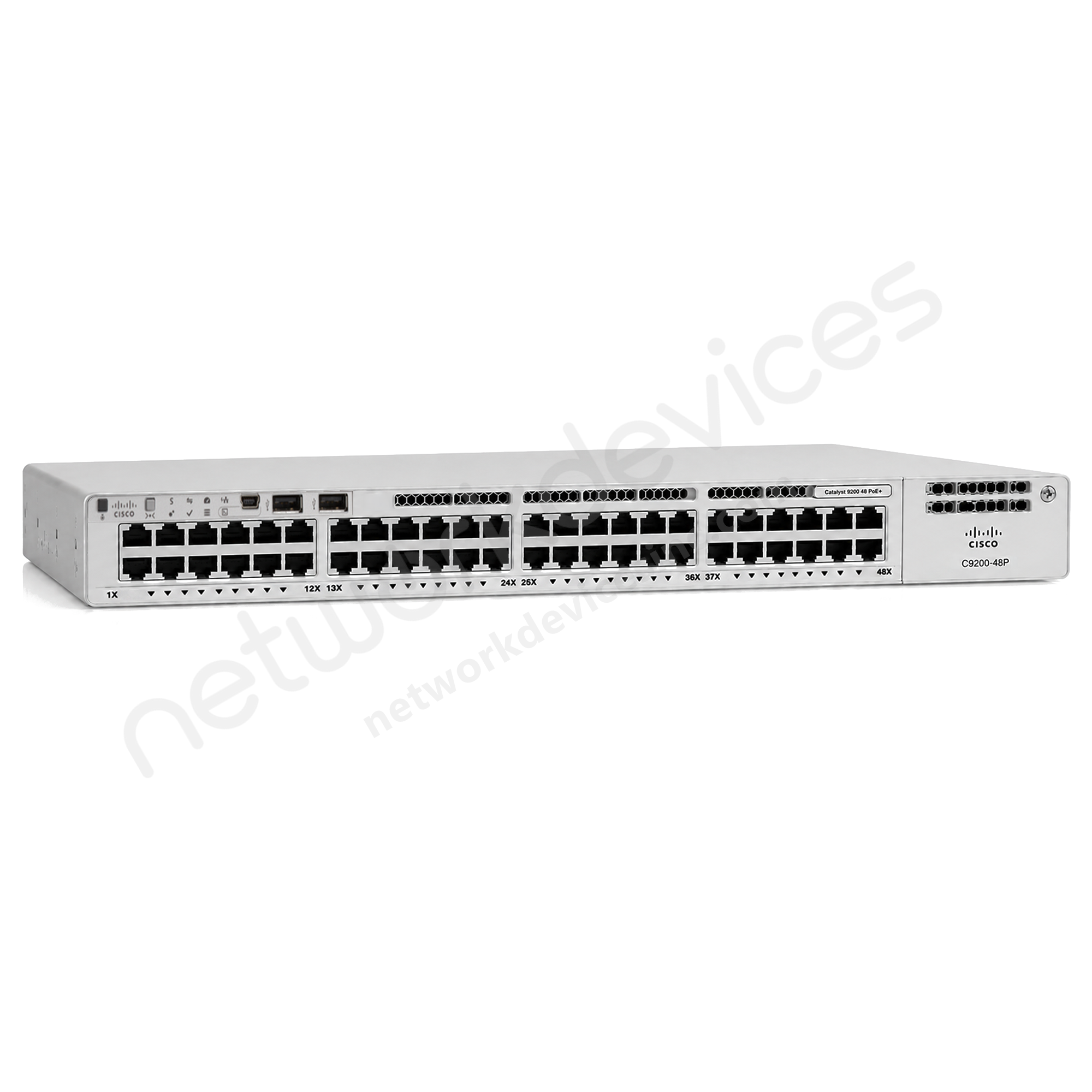 Cisco Catalyst C9200-48P-E 48-Port Full PoE+ Switch, Network Essentials