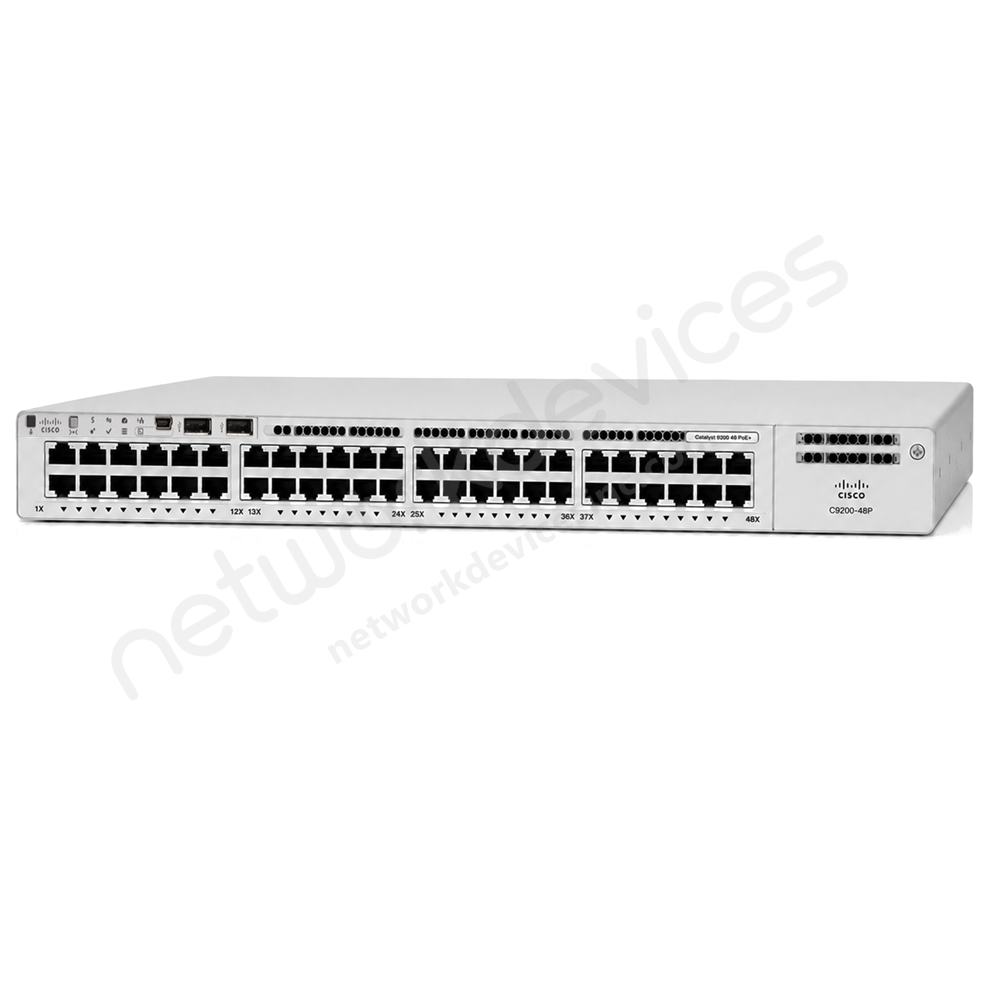 Cisco Catalyst C9200-48P-E 48-Port Full PoE+ Switch, Network Essentials