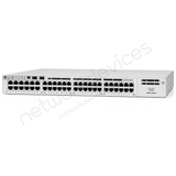 Cisco Catalyst C9200-48PXG-E 48-Port mGig PoE+ Switch, Network Essentials — front panel and ports