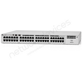 Cisco Catalyst C9200-48T-E 48-Port 1G Data Switch with Modular Uplinks, Network Essentials — front panel and ports