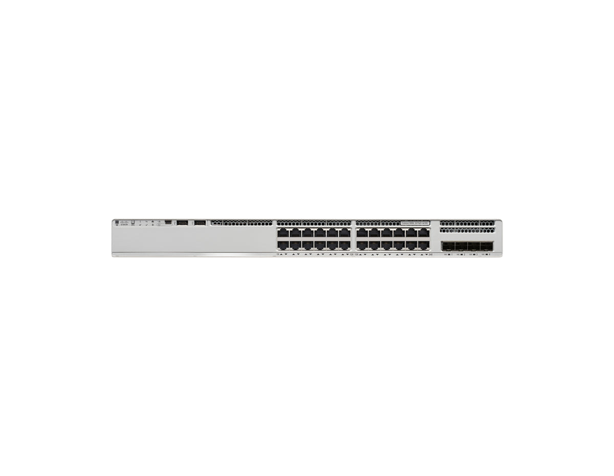Cisco Catalyst C9200L-24P-4X-A 24-Port PoE+ 4x10G SFP+ Switch, Network Advantage
