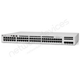 Cisco Catalyst C9200L-48PL-4G-E 48-Port Partial PoE+ Switch, 4x1G Uplinks, Network Essentials — front panel and ports