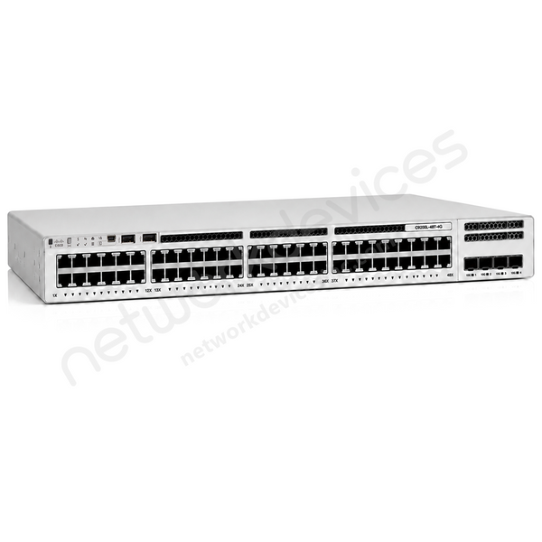 Cisco Catalyst C9200L-48T-4G-E 48-Port Data Switch with 4x1G Uplinks, Network Essentials