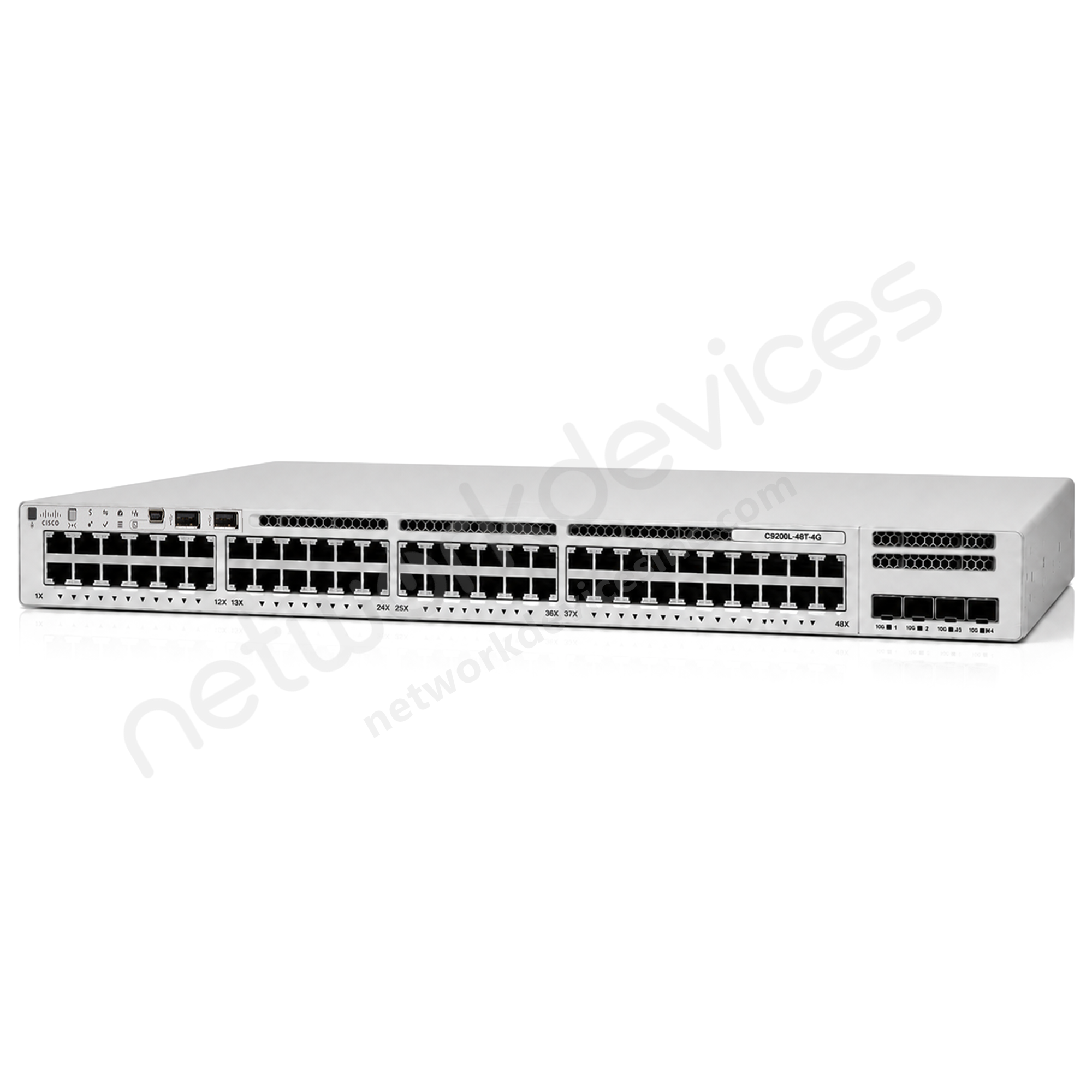 Cisco Catalyst C9200L-48T-4G-E 48-Port Data Switch with 4x1G Uplinks, Network Essentials