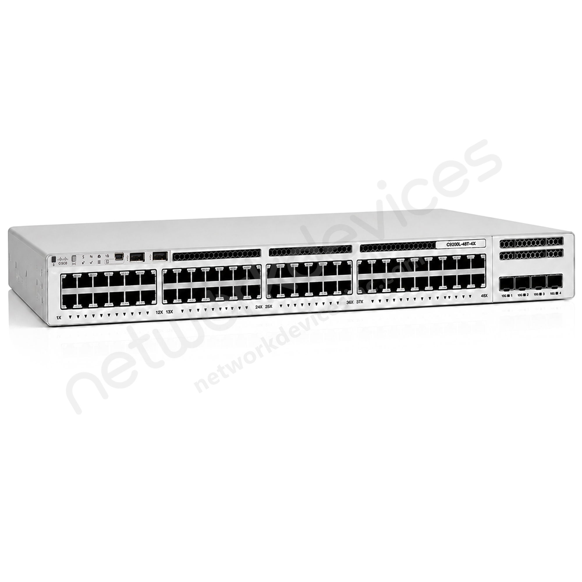 Cisco Catalyst C9200L-48T-4X-E 48-Port Switch with 4x10G SFP+ Uplinks, Network Essentials