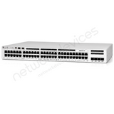 Cisco Catalyst C9200L-48T-4X-A 48-Port Data 4x10G SFP+ Switch, Network Advantage — front panel and ports