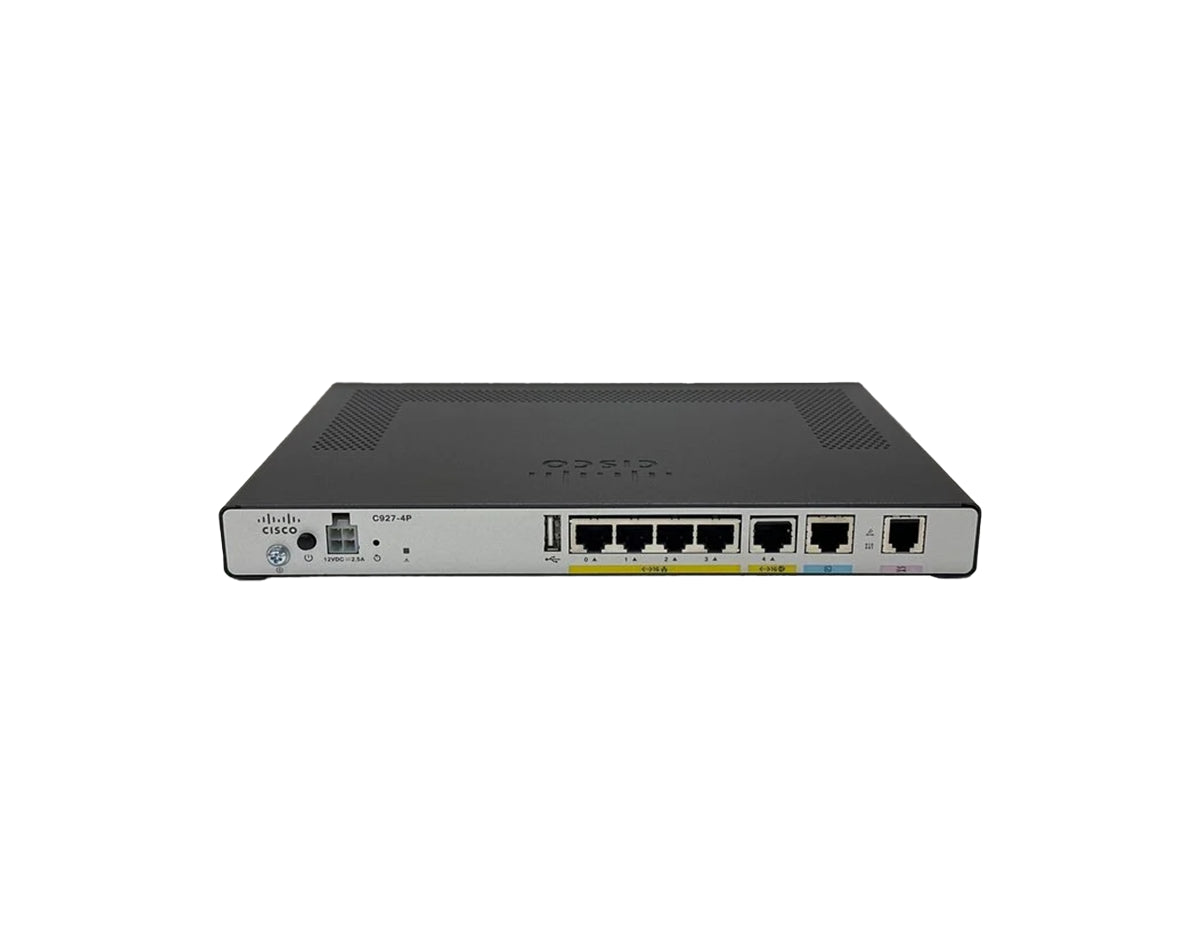 【CCNA、CCNP】1台Cisco C921J-4P Cisco C927-4P Router | Network Devices Inc.