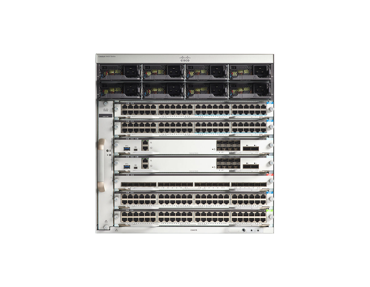 カタリスト　720g Cisco Catalyst C9407R Chassis | Stronger Connections – Network