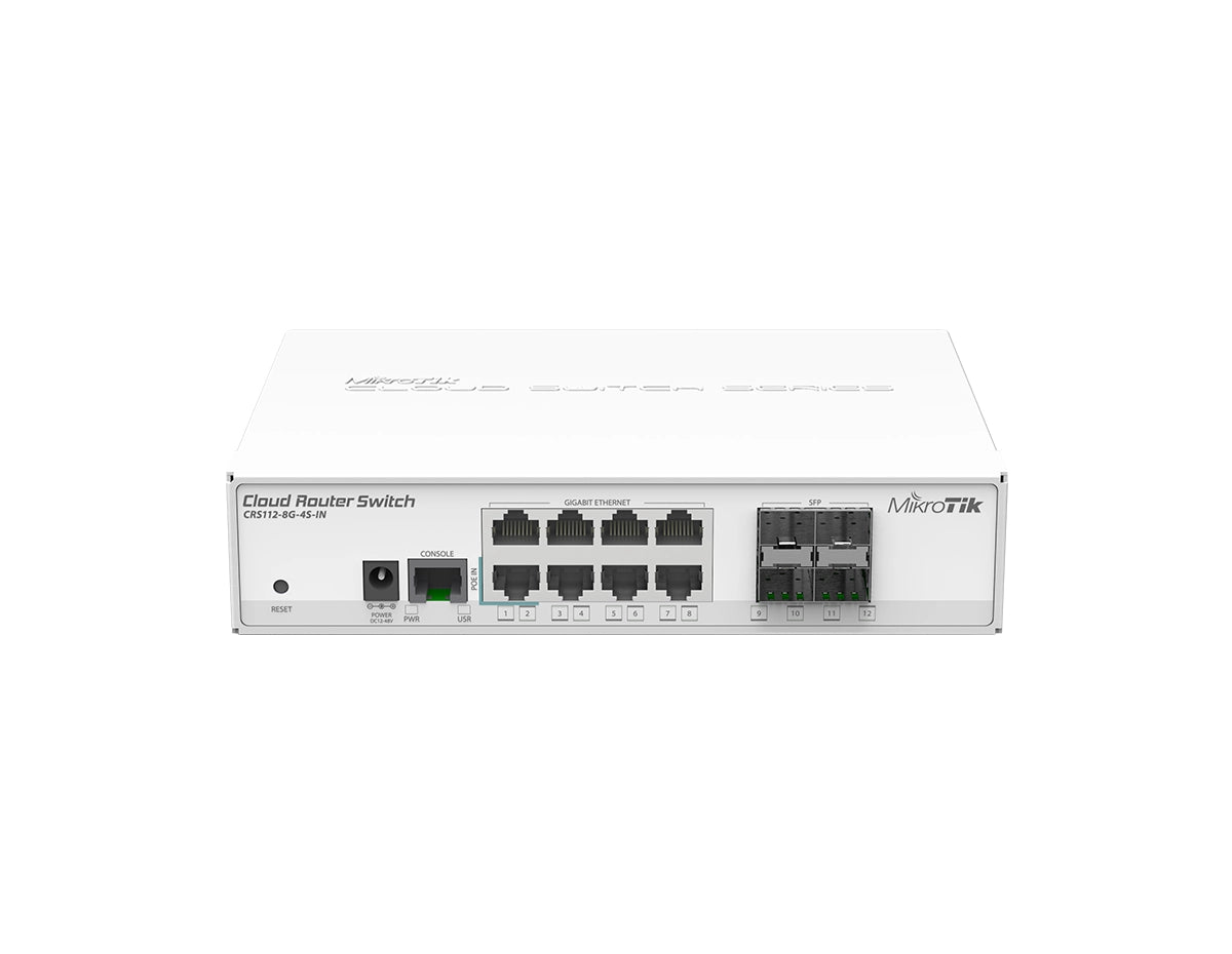 Mikrotik CRS112-8G-4S-IN Cloud Router Switch