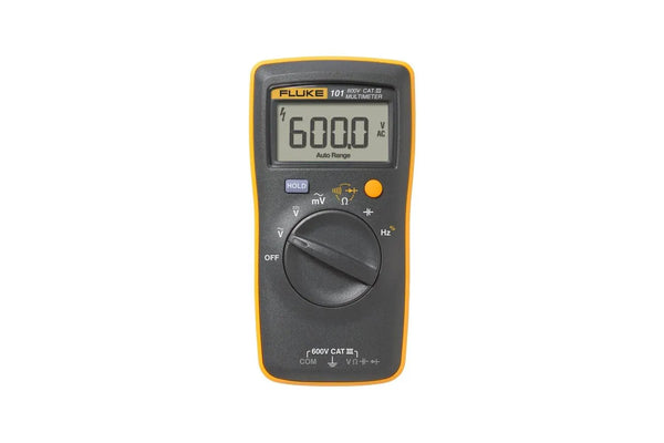 FLUKE-101 Pocket Battery Powered Digital Multimeter, CAT III 600 V