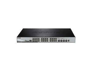 D-Link Gigabit Stackable Smart Managed Switch with 10G Uplinks DGS-1510-28XMP