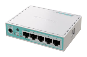 Mikrotik hEX 5x Gigabit Port 512Mb RAM Router (E50UG)