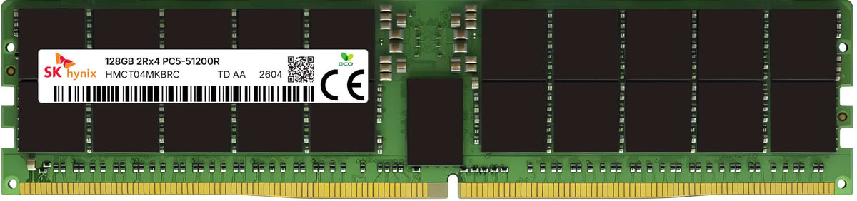 SK hynix HMCT04MKBRC 128GB DDR5-7200 ECC RDIMM Server Memory Module
