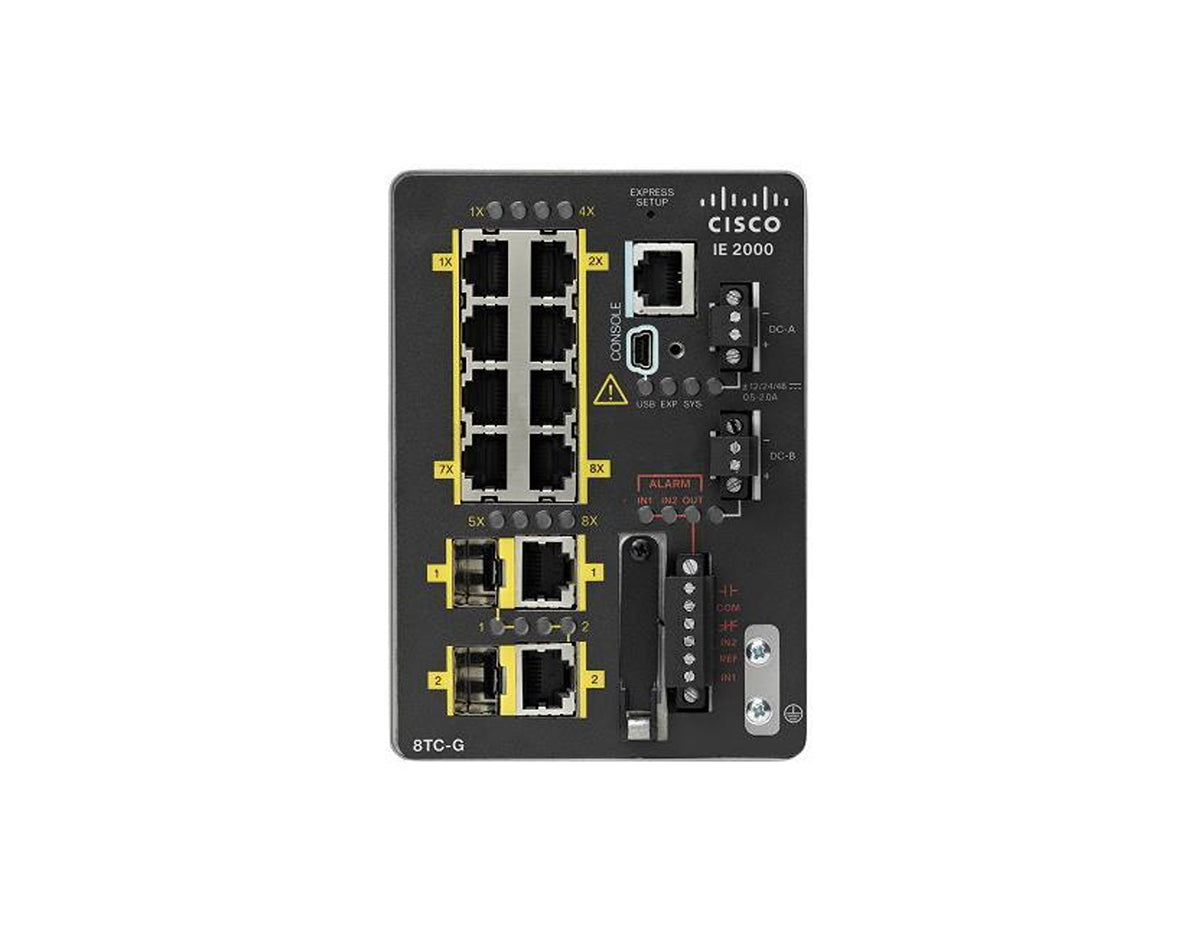 Cisco IE-2000-8TC-G-B 産業用スイッチ（その２） ie-2000-8tc-b_1200x.webp?v=