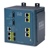 Cisco IE 3000 IE-3000-4TC-E Rugged Industrial Switch, 4 x 10/100 copper - angled front view | Network Devices Inc.