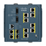 Cisco IE 3000 IE-3000-8TC-E Rugged Industrial Switch, 8 x 10/100 copper - port detail view | Network Devices Inc.
