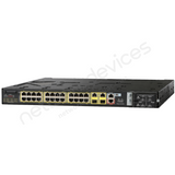 Cisco IE 3010 IE-3010-24TC Rugged Industrial Switch, 24 x 10/100 copper - angled front view | Network Devices Inc.