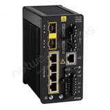 Cisco Catalyst IE3100 IE-3100-3P1U2S-E Rugged Industrial Switch, 3 x PoE+, 1 x UPOE, 2 x 1G SFP - front view | Network Devices Inc.