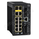 Cisco Catalyst IE3100 IE-3100-8T2C-E Rugged Industrial Switch, 8 x 1G copper, 2 x combo RJ45/SFP - front view | Network Devices Inc.