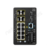 Cisco Catalyst IE3100 IE-3100-8T4S-E Rugged Industrial Switch, 8 x 1G copper, 4 x 1G SFP - port detail view | Network Devices Inc.