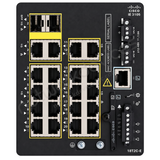 Cisco Catalyst IE3105 IE-3105-18T2C-E Rugged Industrial Switch, 18 x 1G copper, 2 x combo RJ45/SFP - port detail view | Network Devices Inc.