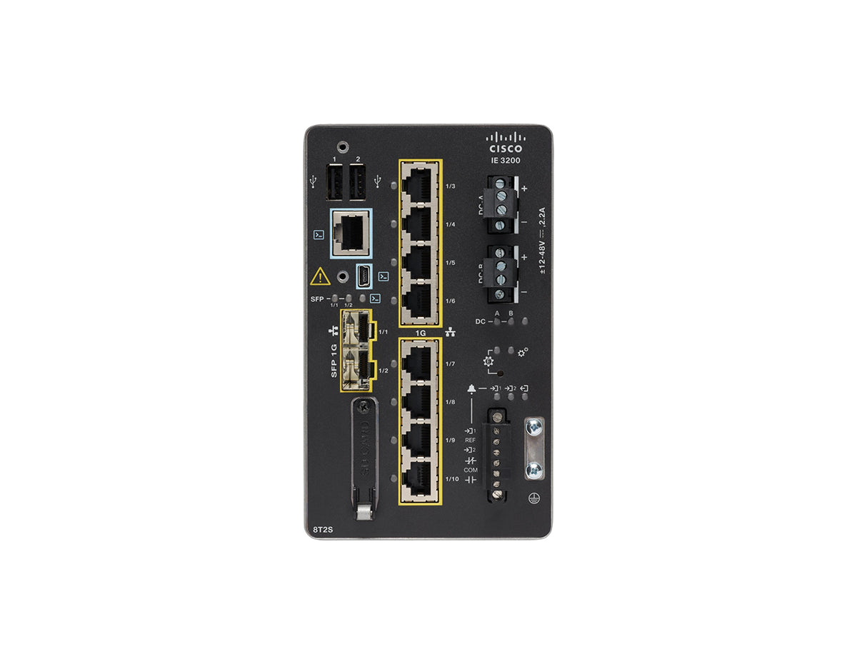 Switch Cisco Catalyst IE-3200-8T2S - Industriel, 8 Ports, Neuf
