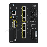 Cisco Catalyst IE3300 IE-3300-8T2X-E Rugged Industrial Switch, 8 x 1G copper, 2 x 10G SFP+ - port detail view | Network Devices Inc.