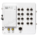 Cisco Catalyst IE3500H IE-3500H-16T-A Rugged Industrial Switch, 16 x 1G copper - port detail view | Network Devices Inc.