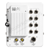 Cisco Catalyst IE3500H IE-3500H-8T-A Rugged Industrial Switch, 8 x 1G copper - port detail view | Network Devices Inc.
