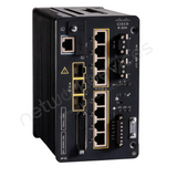 Cisco Catalyst IE3505 IE-3505-8P3S-E Rugged Industrial Switch, 8 x PoE+, 3 x 1G SFP - front view | Network Devices Inc.