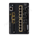 Cisco Catalyst IE3505 IE-3505-8P3S-E Rugged Industrial Switch, 8 x PoE+, 3 x 1G SFP - port detail view | Network Devices Inc.