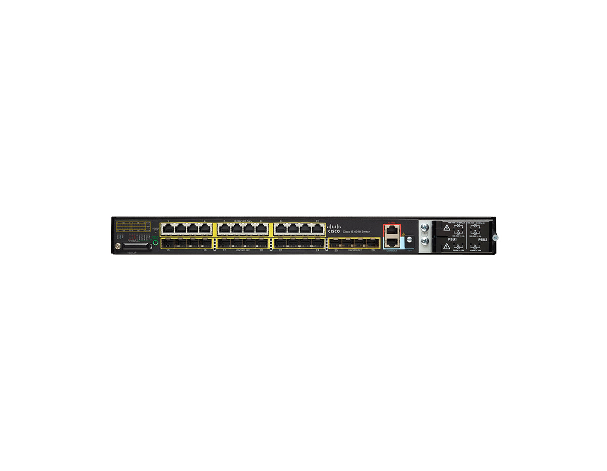 サジー IE-4010-16S12P Cisco IE4010 12xGigE SFP/12xGigE RJ45 PoE+/4xGigE