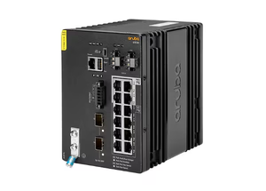 HPE Aruba Networking 4100i 12p 1GbE 8p Class4 PoE and 4p Class6 PoE 2p SFP+ DIN Mount Switch (JL817A)