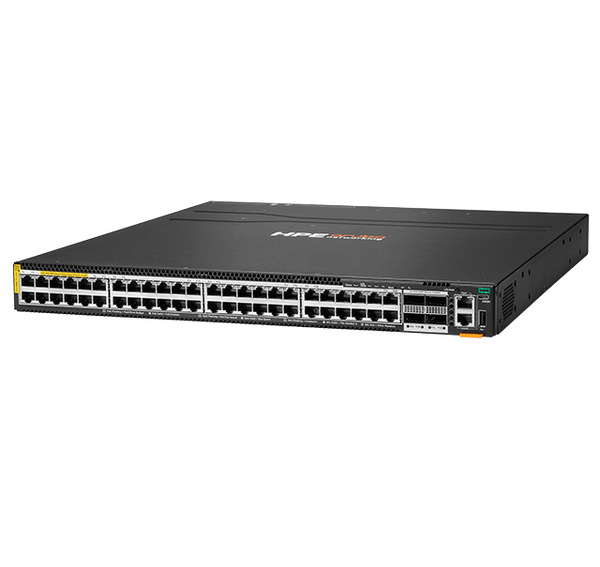 HPE Aruba Networking CX 6300F 48‑port 1GbE Class 4 PoE and 4‑port SFP56 Switch (JL665A)