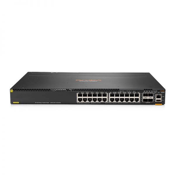 HPE Aruba Networking CX 6300M 24‑port 1GbE Class 4 PoE and 4‑port SFP56 Switch (JL662A)