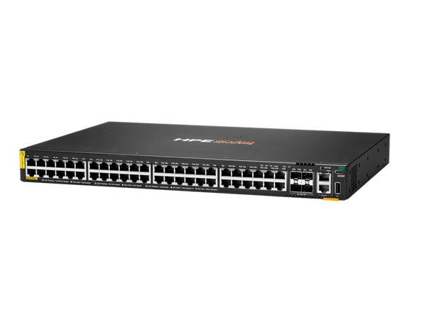 HPE Aruba Networking CX 6200F 48G Class‑4 PoE 4SFP+ 370W Switch (JL727B)