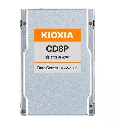 Kioxia CD8P-V KCD8DPUG1T60 1.6TB 2.5-Inch PCIe 5.0 NVMe 3 DWPD Data Center SSD with SED