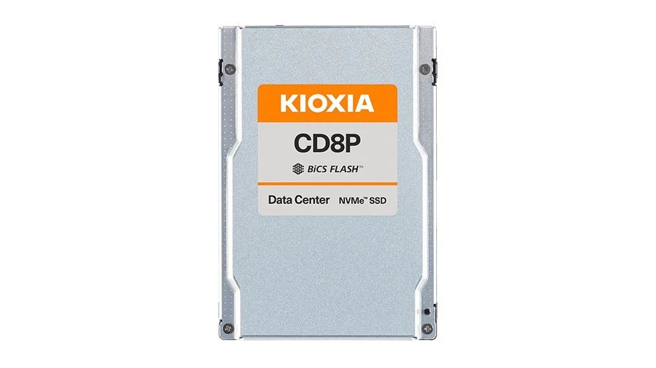 Kioxia CD8P-V KCD8XPUG6T40 6.4TB 2.5-Inch PCIe 5.0 NVMe 3 DWPD Data Center SSD with SIE