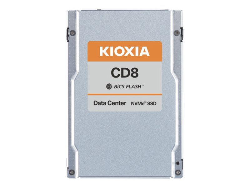 Kioxia CD8-V KCD8XVUG1T60 1.6TB 2.5-Inch PCIe 4.0 NVMe 3 DWPD Data Center SSD with SIE