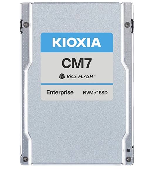 Kioxia CM7-V KCMYXVUG3T20 3.2TB 2.5-Inch PCIe 5.0 NVMe 3 DWPD Enterprise SSD with SIE