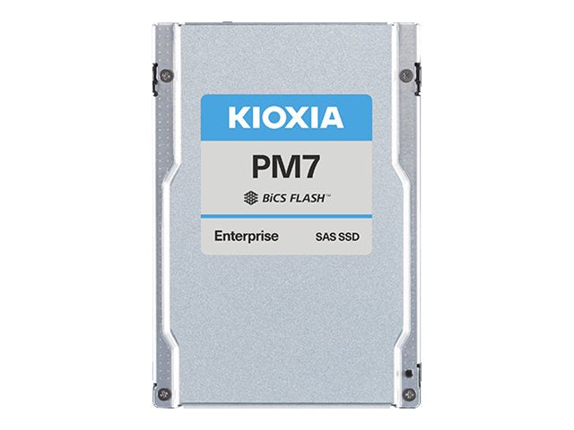 Kioxia PM7-V KPM7XVUG1T60 1.6TB 2.5-Inch 24G SAS 3 DWPD Enterprise SSD with SIE