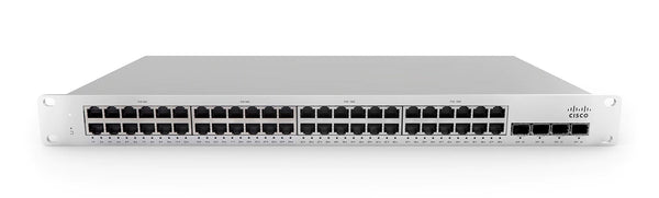 Cisco Meraki 370W POE+ Gigabit 48 Port with SFP Cloud-Managed Stackable Switch (MS210 48LP-HW)