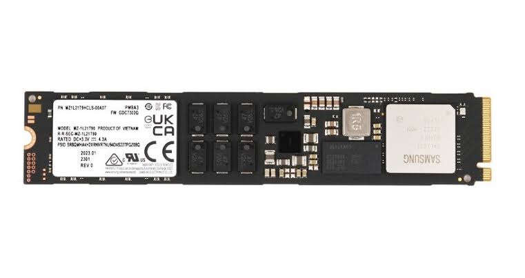 Samsung PM9A3 MZ1L21T9HCLS-00A07 1.92TB M.2 22110 PCIe 4.0 NVMe 1 DWPD Enterprise SSD