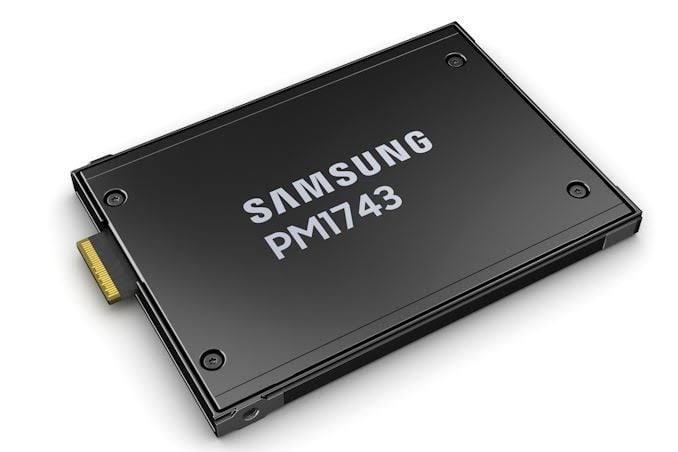 Samsung PM1743 MZ3LO15THBLA-00A07 15.36TB E3.S PCIe 5.0 NVMe 1 DWPD Enterprise SSD
