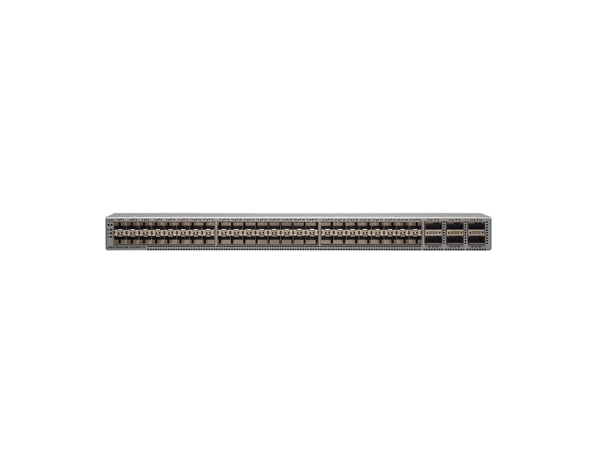 Cisco N9K-C93180YC-FX High-Performance 10/25/40/100 Gigabit Ethernet Switch