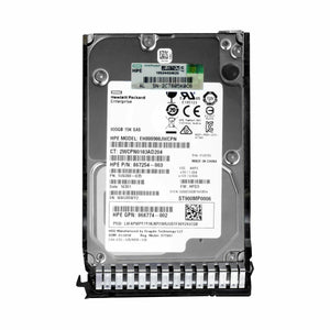 HPE 900GB 2.5" 15K RPM SFF SAS 12GB/s HDD (867254-003)