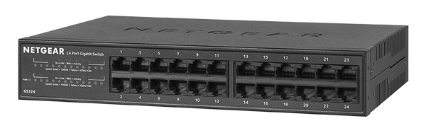 Netgear GS324-200EUS 24-Port Gigabit Ethernet Unmanaged Switch