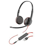 Poly Plantronics Blackwire, C3225 USB-A Headset (209747-22)